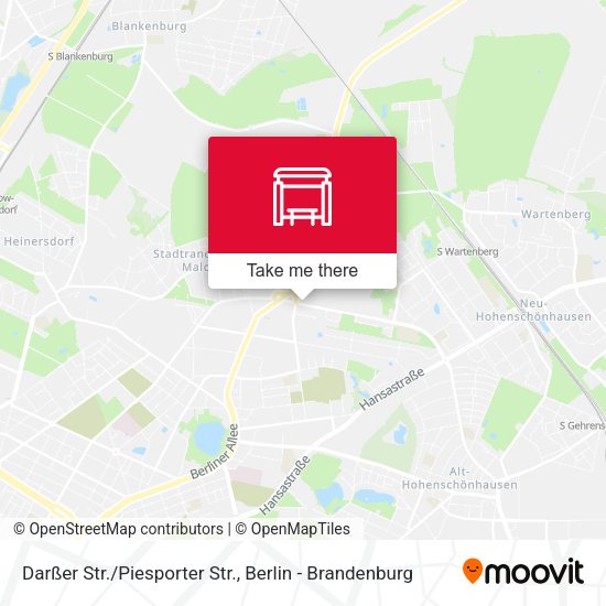 Карта Darßer Str./Piesporter Str.