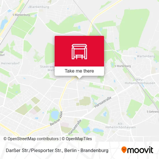 Карта Darßer Str./Piesporter Str.