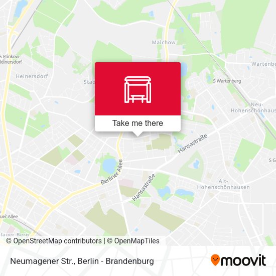 Карта Neumagener Str.