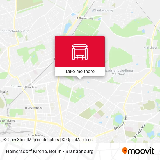 Карта Heinersdorf Kirche