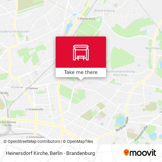 Heinersdorf Kirche map