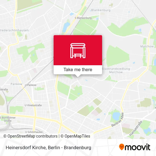 Карта Heinersdorf Kirche