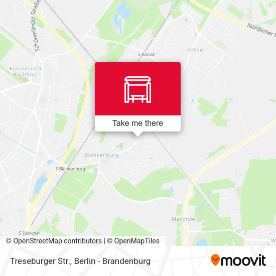 Карта Treseburger Str.