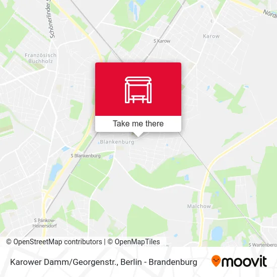 Karower Damm/Georgenstr. map