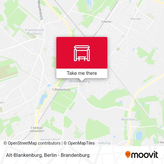 Карта Alt-Blankenburg