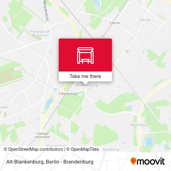 Alt-Blankenburg map