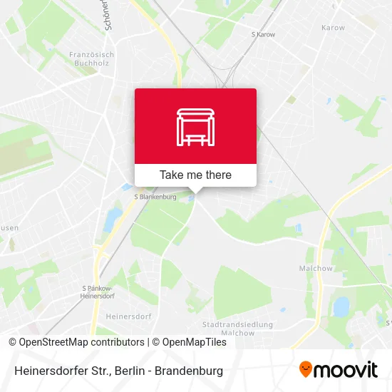 Карта Heinersdorfer Str.