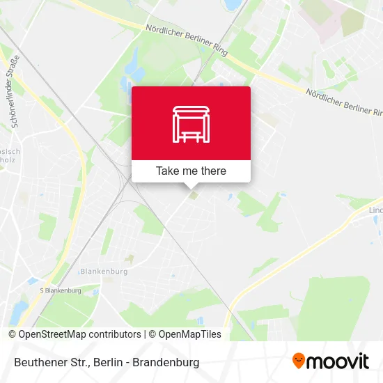 Карта Beuthener Str.