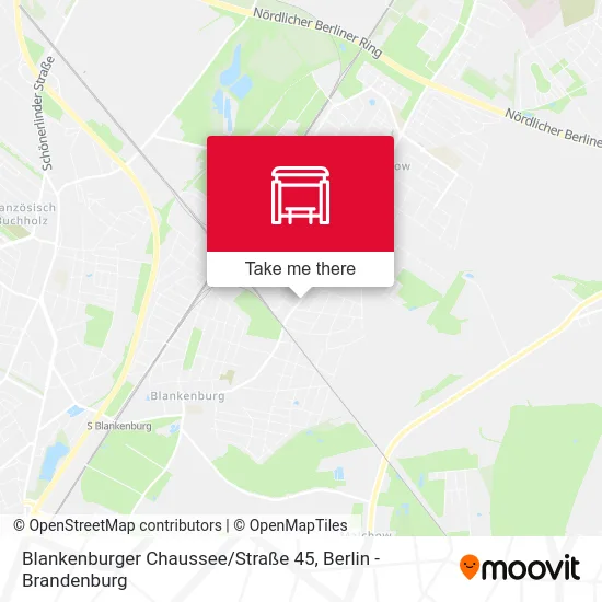 Blankenburger Chaussee / Straße 45 map