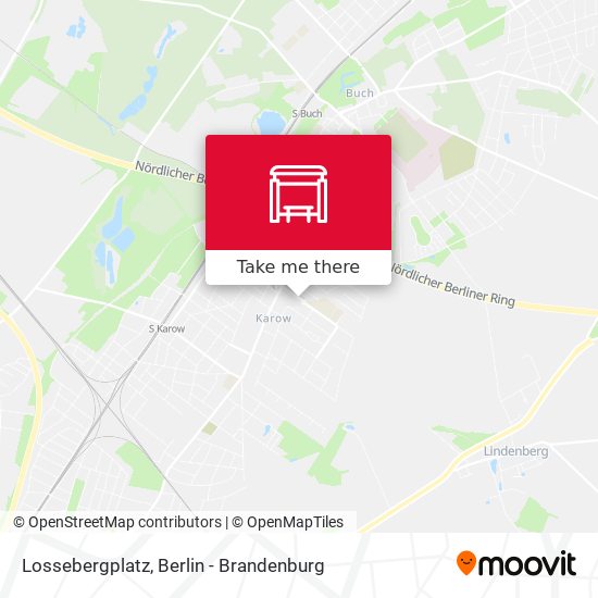 Lossebergplatz map
