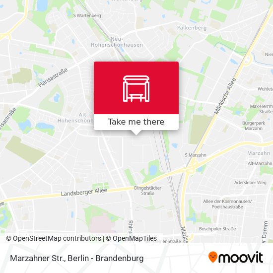 Marzahner Str. map