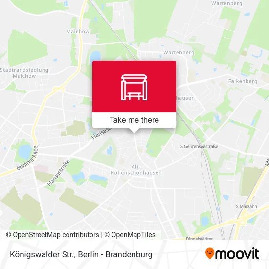 Карта Königswalder Str.
