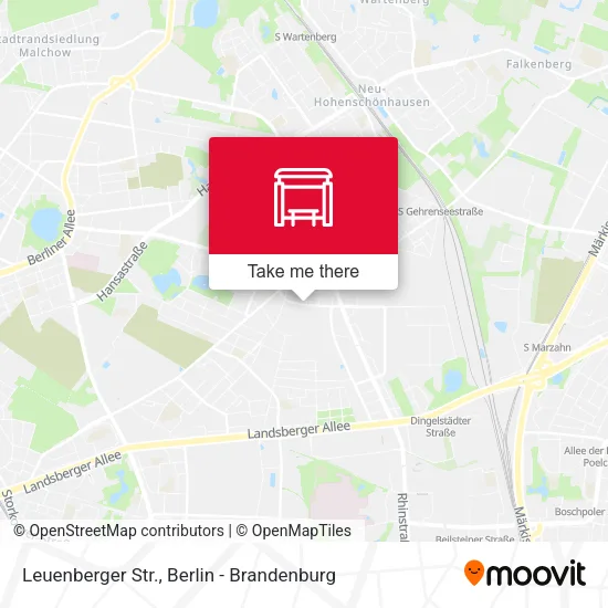 Карта Leuenberger Str.