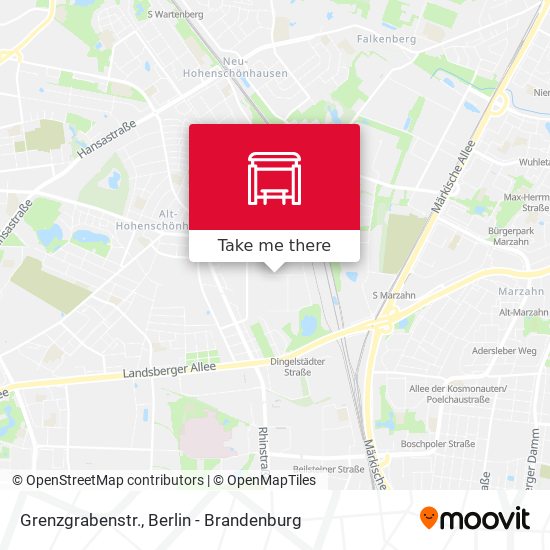 Grenzgrabenstr. map