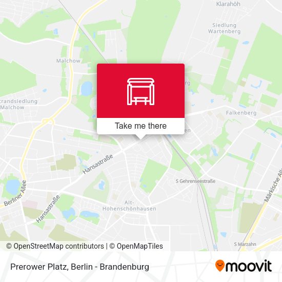 Карта Prerower Platz