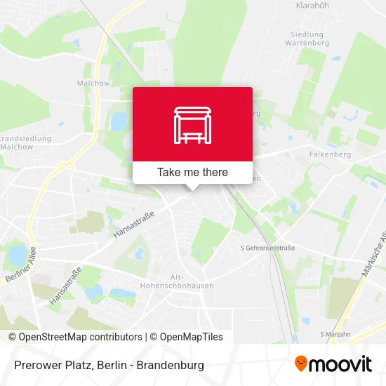 Карта Prerower Platz