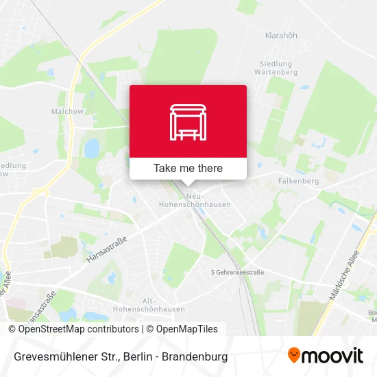 Карта Grevesmühlener Str.