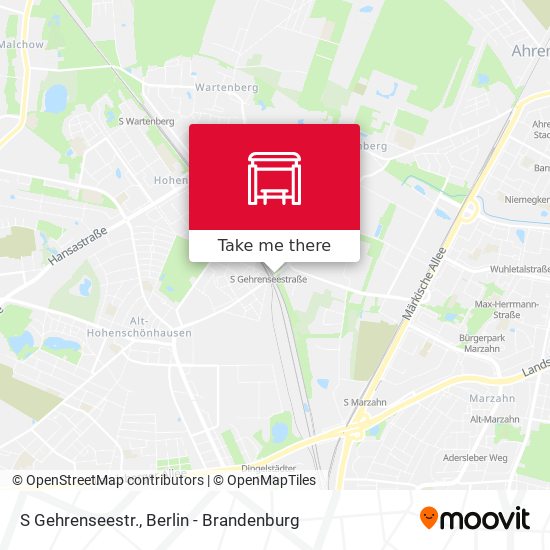 S Gehrenseestr. map