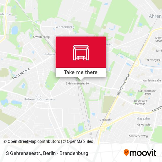 S Gehrenseestr. map