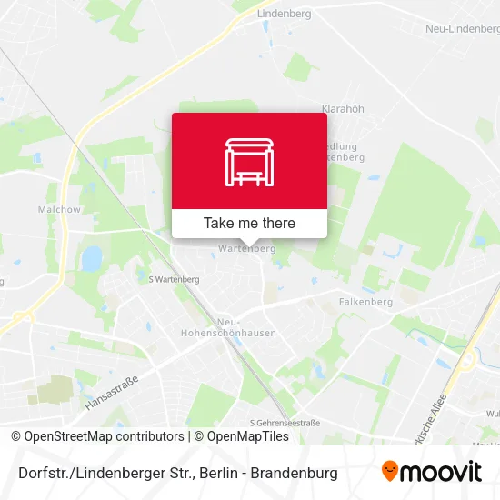 Карта Dorfstr./Lindenberger Str.