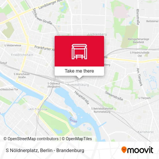 Карта S Nöldnerplatz