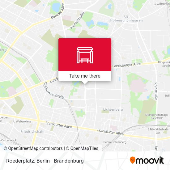 Карта Roederplatz