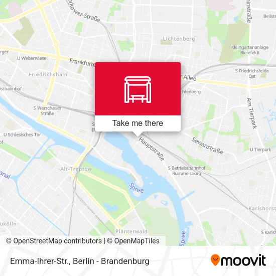 Карта Emma-Ihrer-Str.