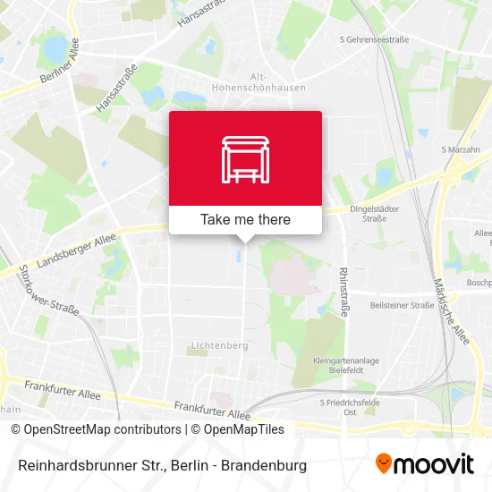 Карта Reinhardsbrunner Str.