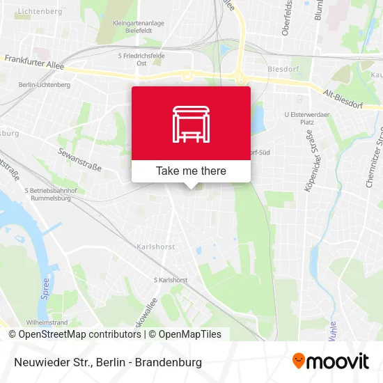 Карта Neuwieder Str.