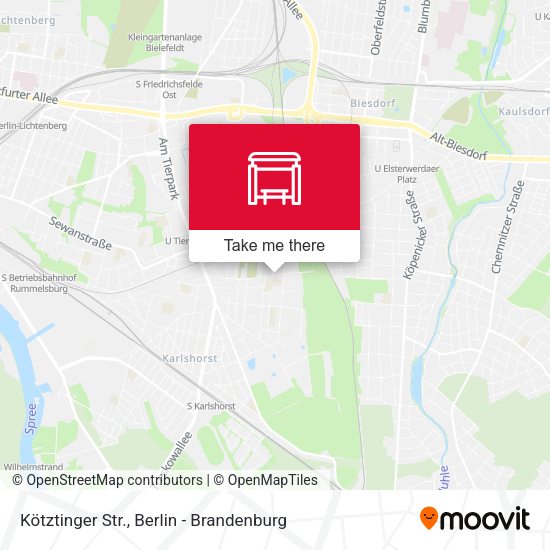 Карта Kötztinger Str.