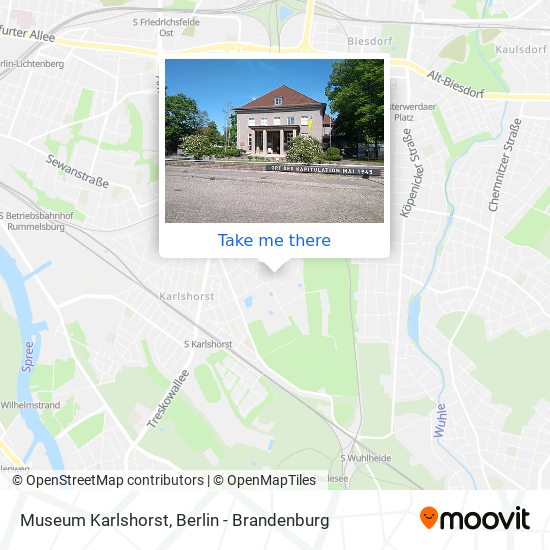 Museum Karlshorst map
