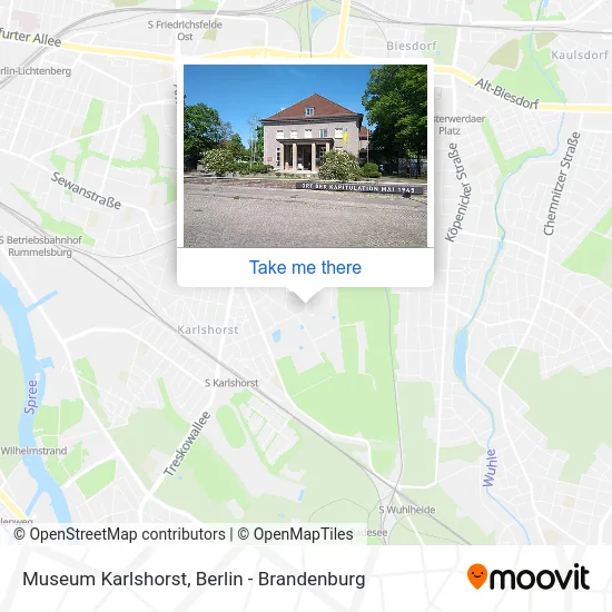 Museum Karlshorst map