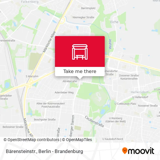 Карта Bärensteinstr.