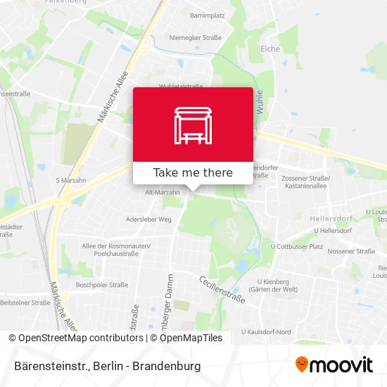 Карта Bärensteinstr.