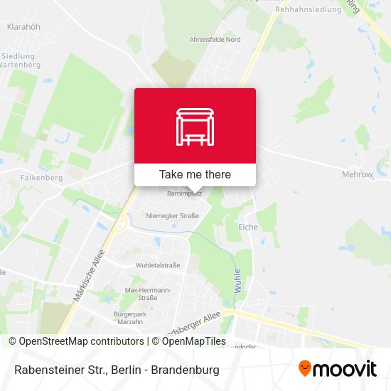 Карта Rabensteiner Str.