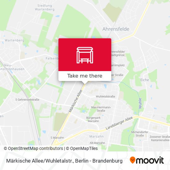 Märkische Allee/Wuhletalstr. map