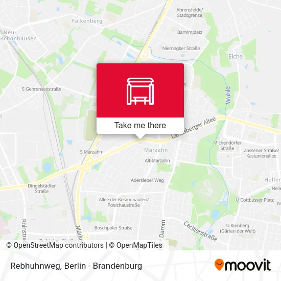 Карта Rebhuhnweg
