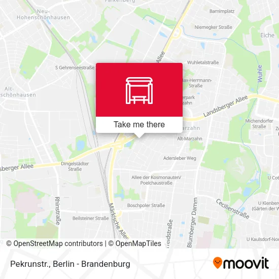 Карта Pekrunstr.