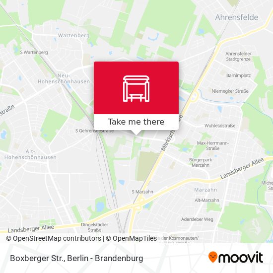 Boxberger Str. map