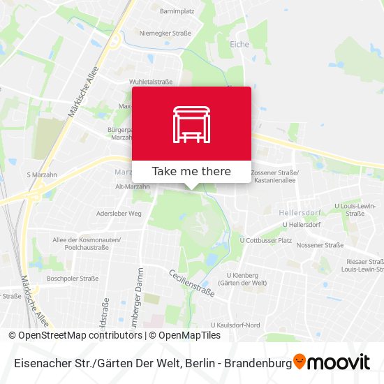 Eisenacher Str. / Gärten Der Welt map