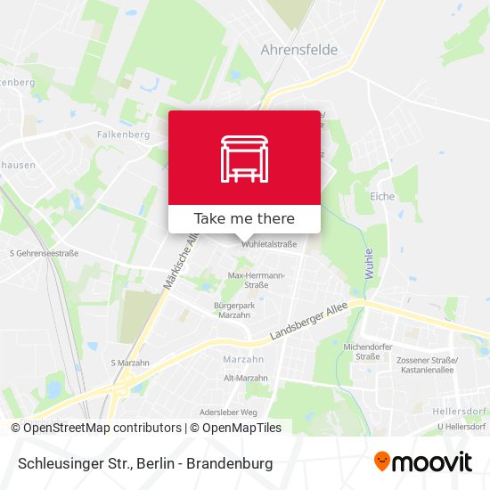 Schleusinger Str. map