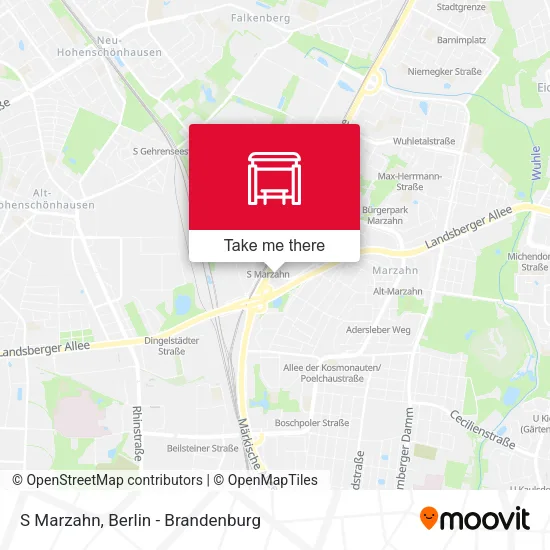 Карта S Marzahn
