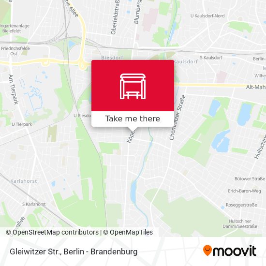 Gleiwitzer Str. map