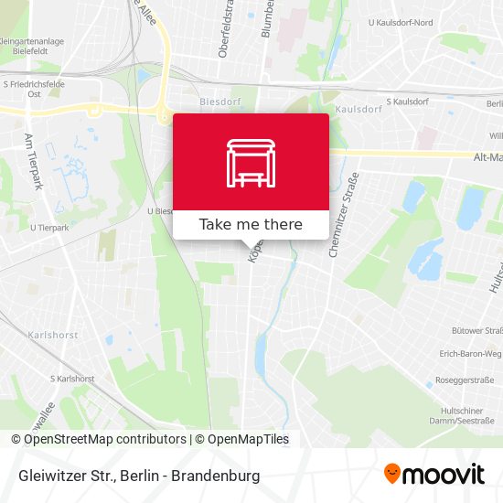 Gleiwitzer Str. map