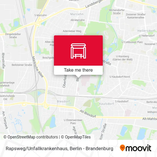 Карта Rapsweg/Unfallkrankenhaus