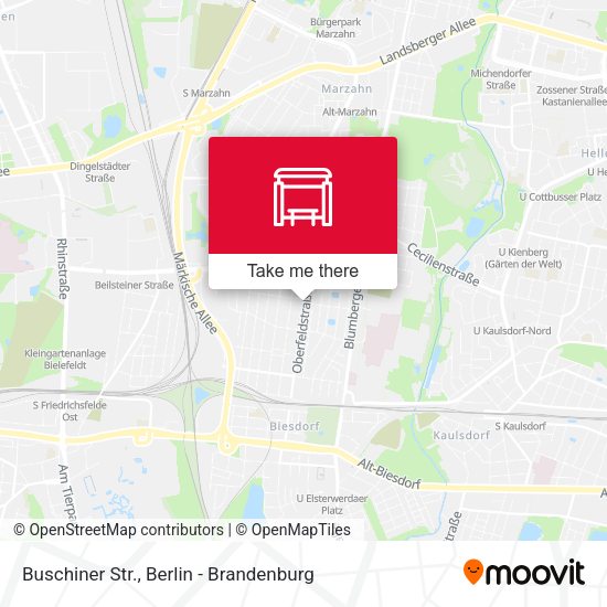 Карта Buschiner Str.