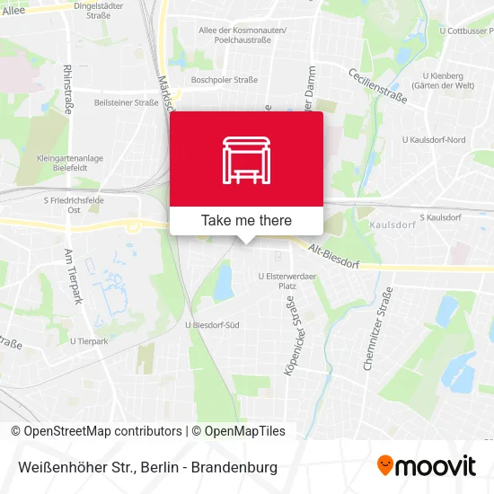 Карта Weißenhöher Str.