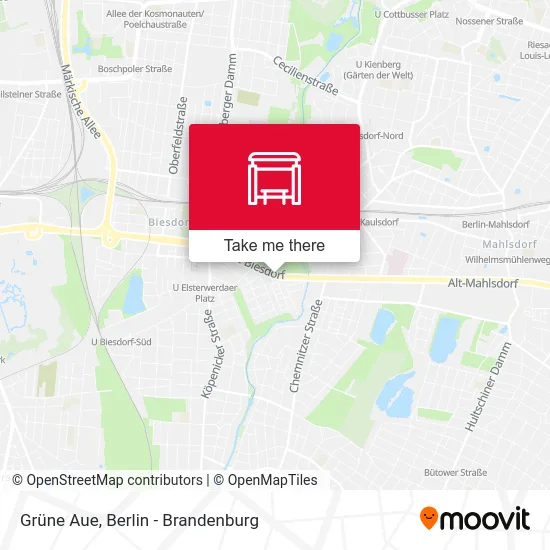 Карта Grüne Aue