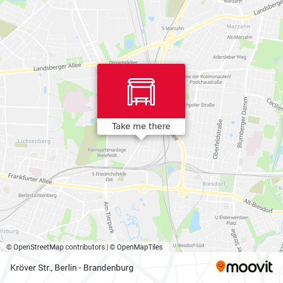 Kröver Str. map