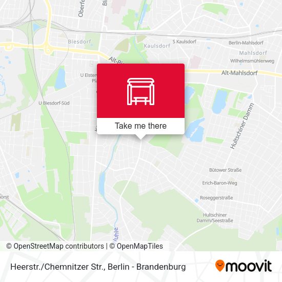 Карта Heerstr./Chemnitzer Str.